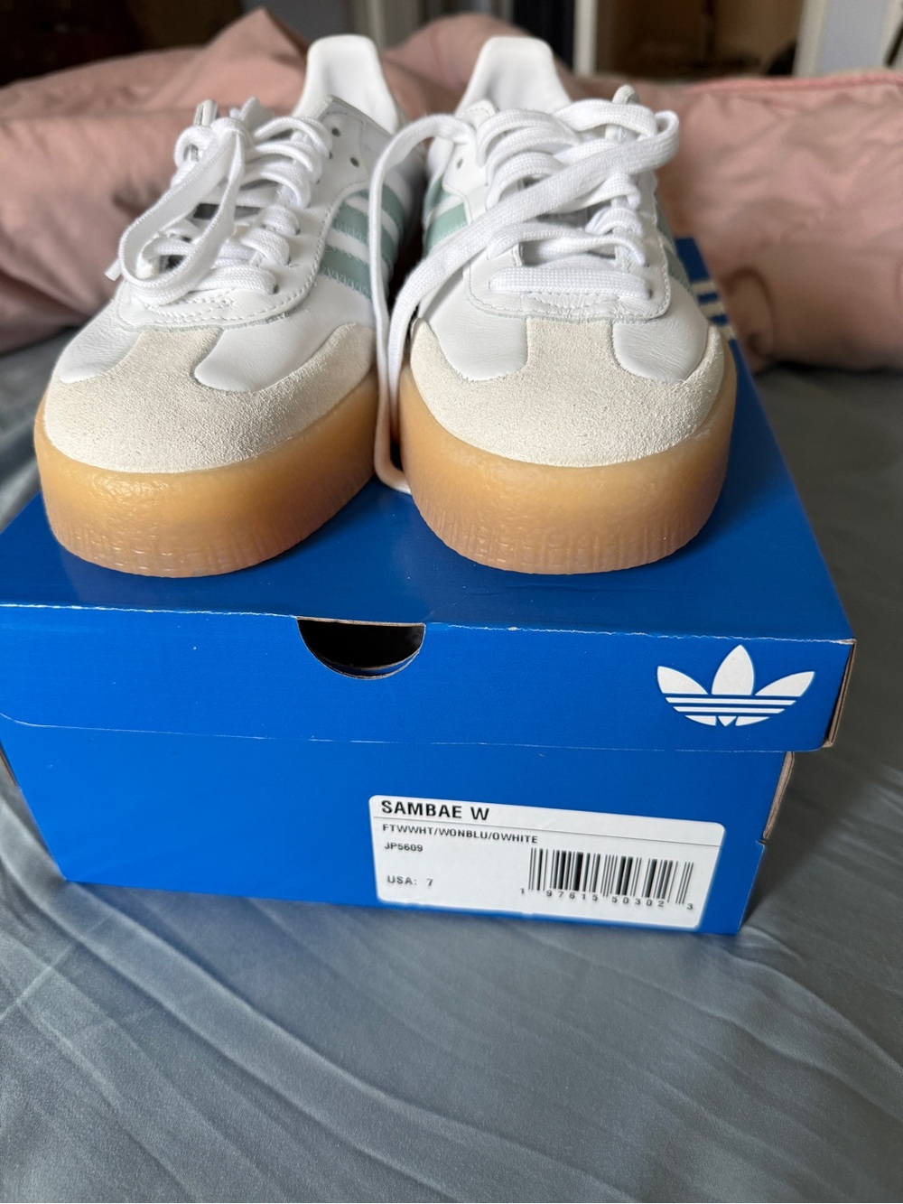 New in Box - Adidas Sambae - Blue - Picture 8 of 9